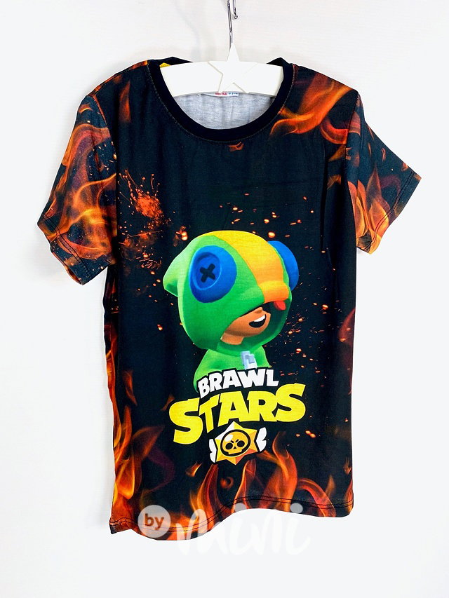 Brawl Stars triko Leon - fire red