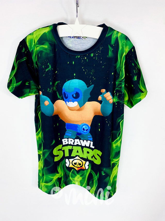 Brawl Stars chlapecké triko El Rudo - green