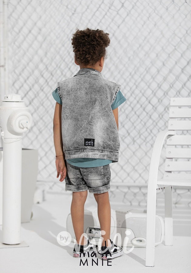 Chlapecké jeans vesta