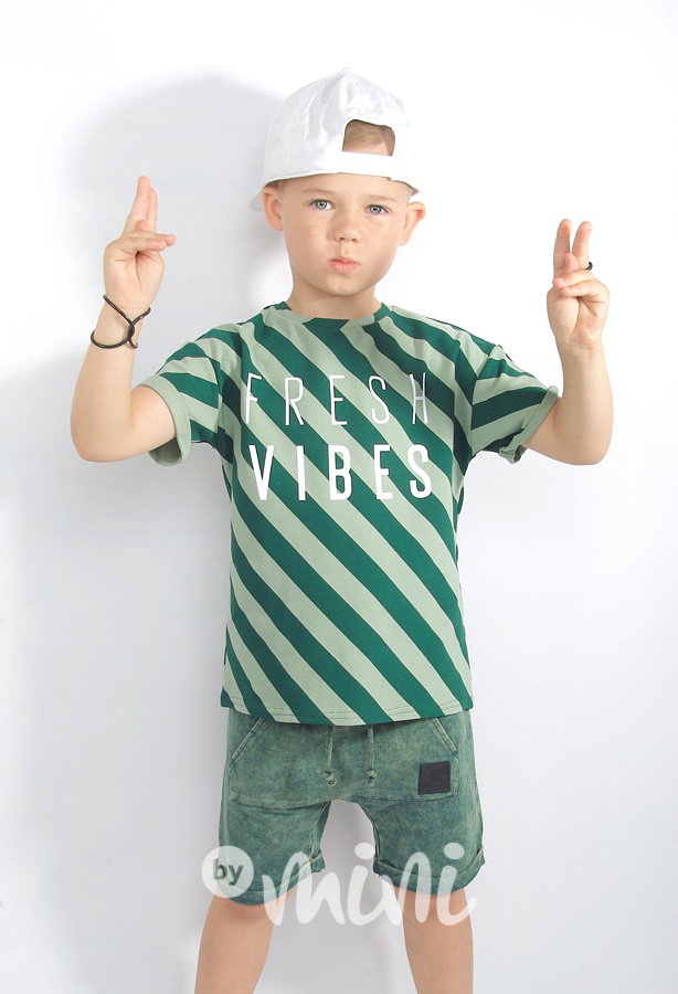 Kraťasy Despacito - acid wash green