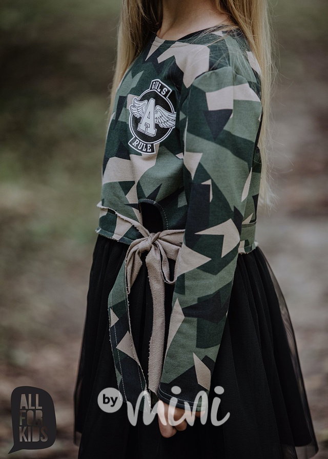 Crop blůzka army *by AFK*