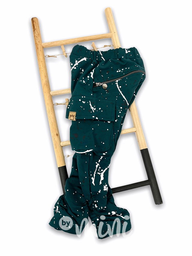 Dirty chlapecké baggy kapsáče zip - smaragd