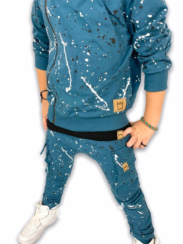 Dirty chlapecké baggy kapsáče zip - petrol