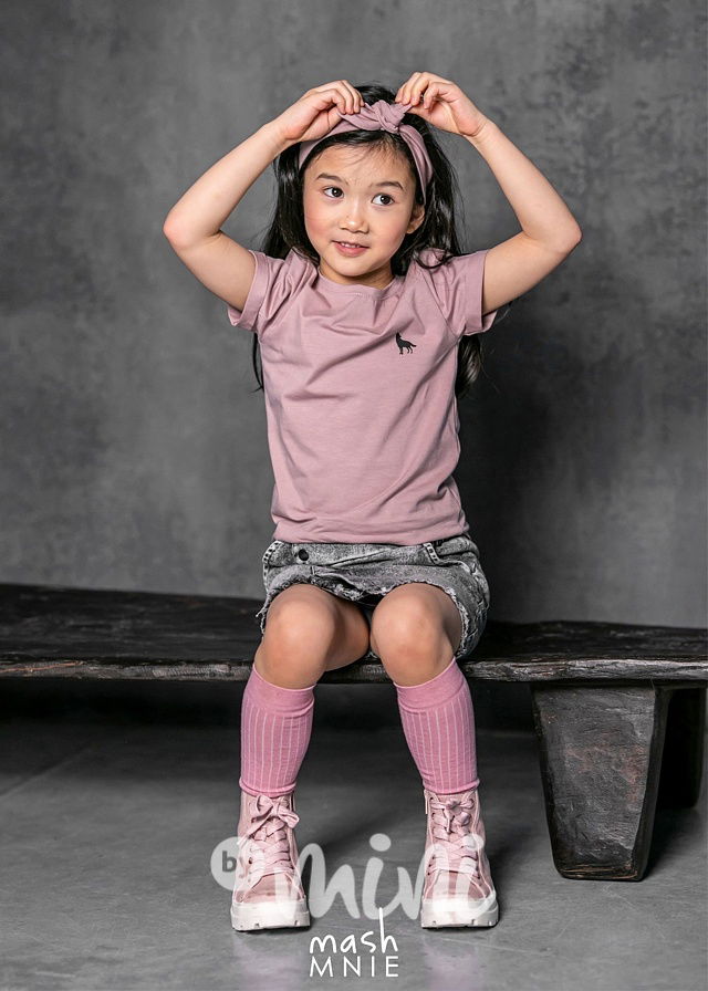 Wolf blůzka pink *MashMnie*