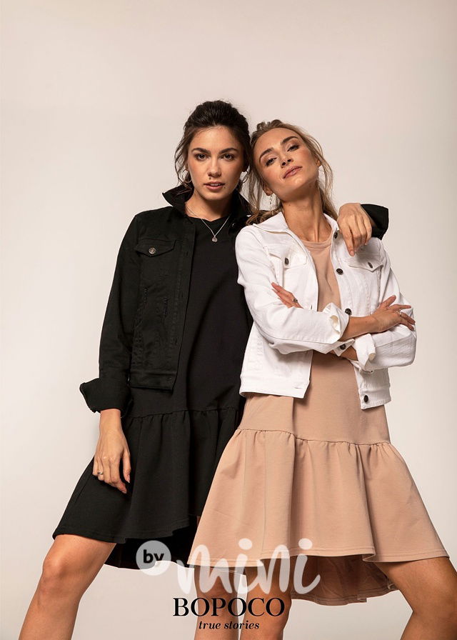 Beige letní šaty BESTSELLER