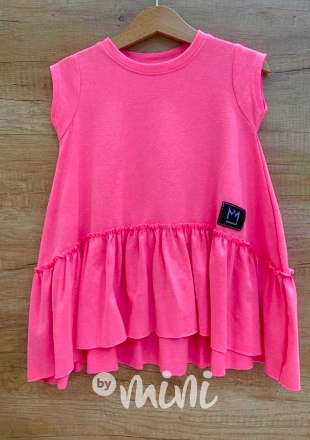 Neon pink oversize šaty *TOP*