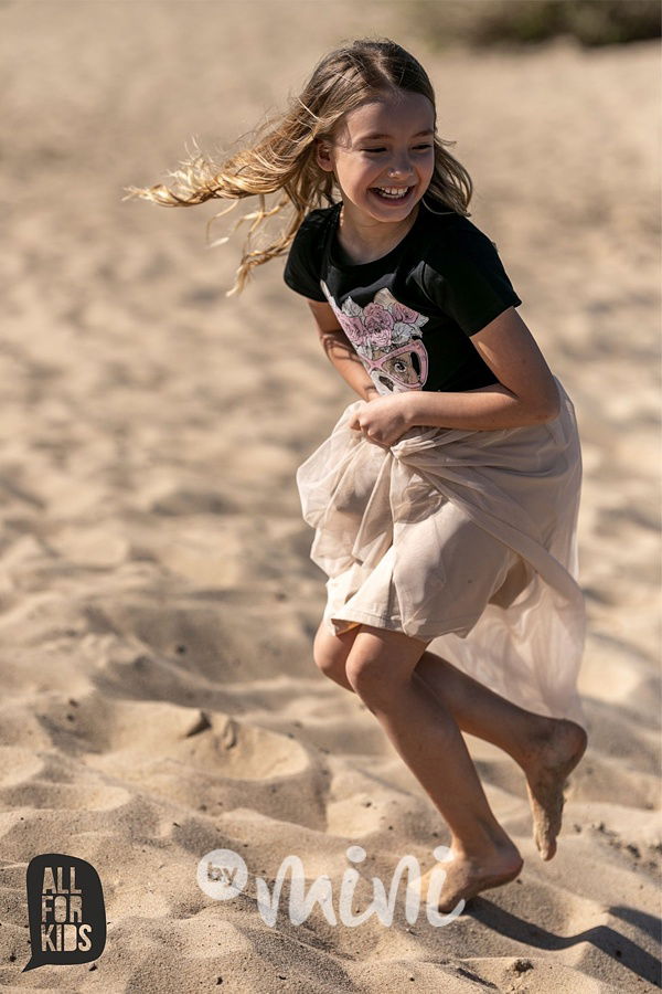 MIDI dlouhá tylová sukně - beige *AFK*