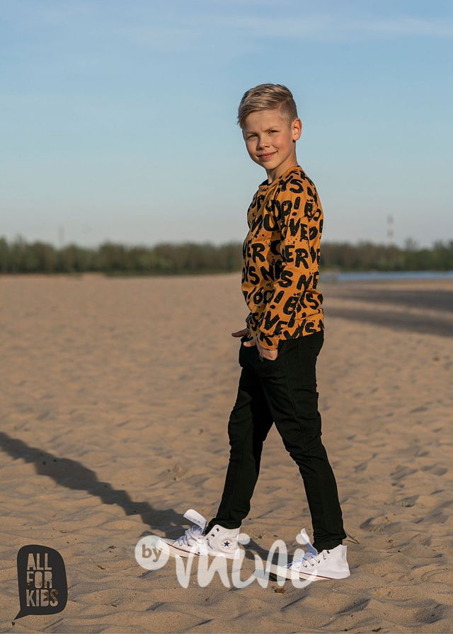 Black jogger tepláky