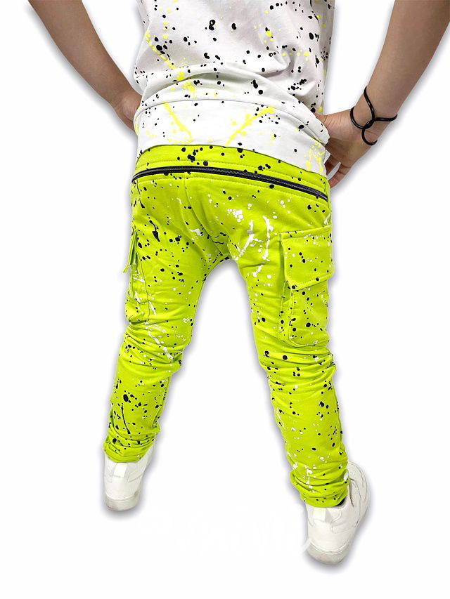 Dirty chlapecké baggy kapsáče zip - lemon
