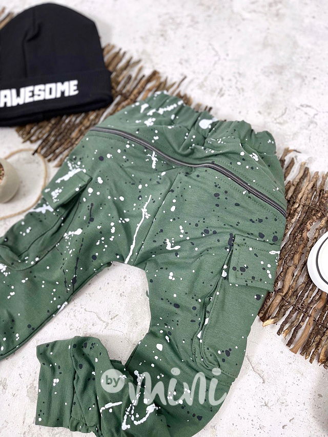 Splash chlapecké baggy kapsáče zip - green tree