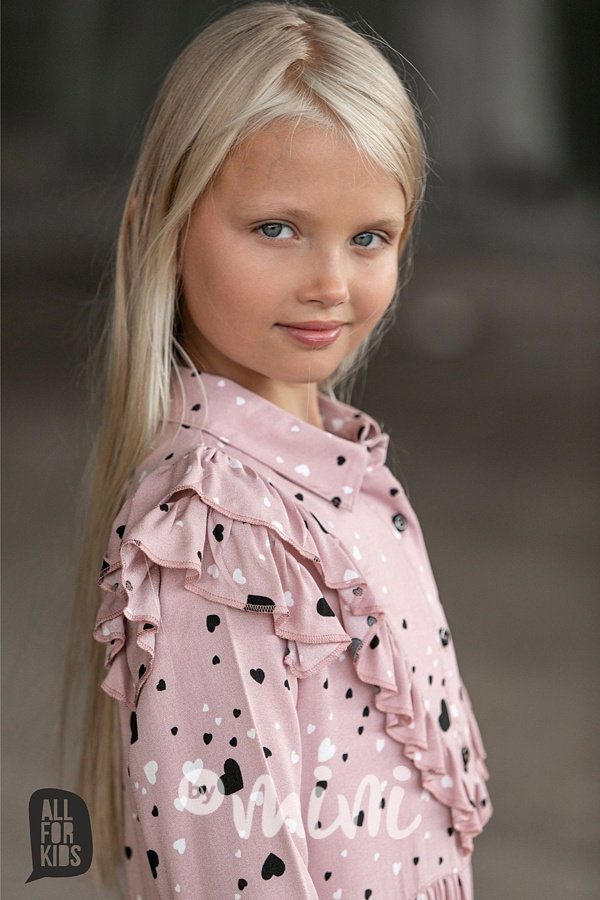 Boho elegant šaty srdíčka