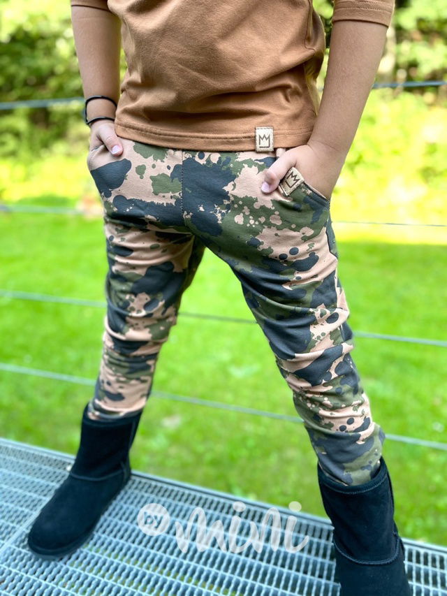 Tepláky honey army - BASIC