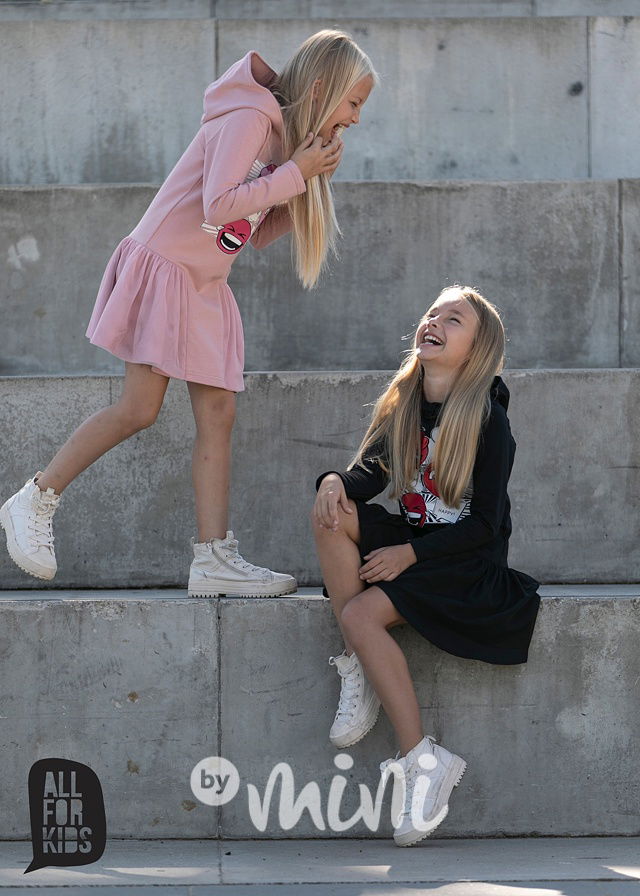 SMILEY šaty černé