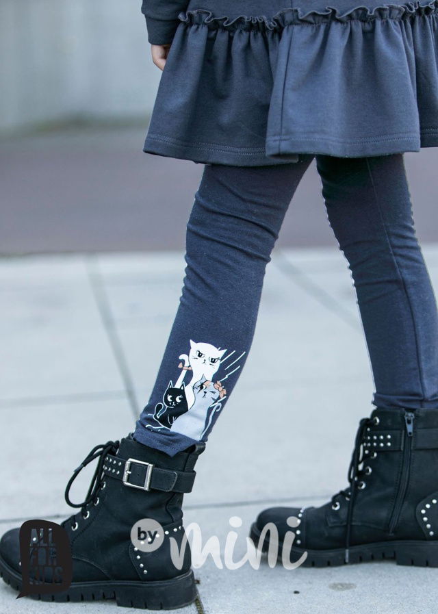 CAT stretch legíny grafit