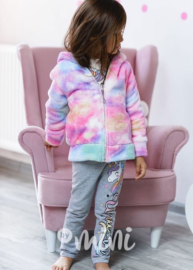 Teploučký UNICORN rainbow set