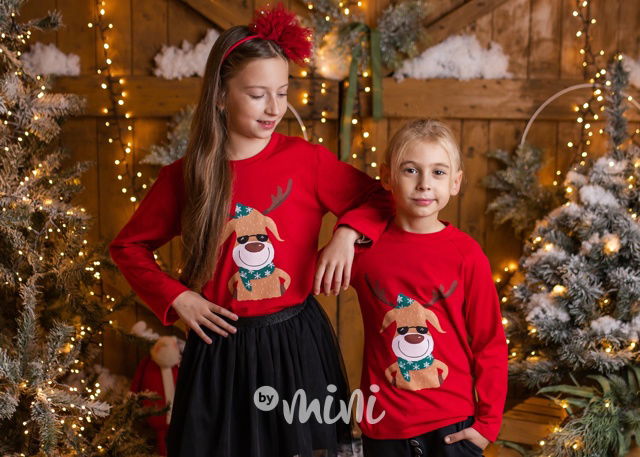 Cool sobík triko červené - girl