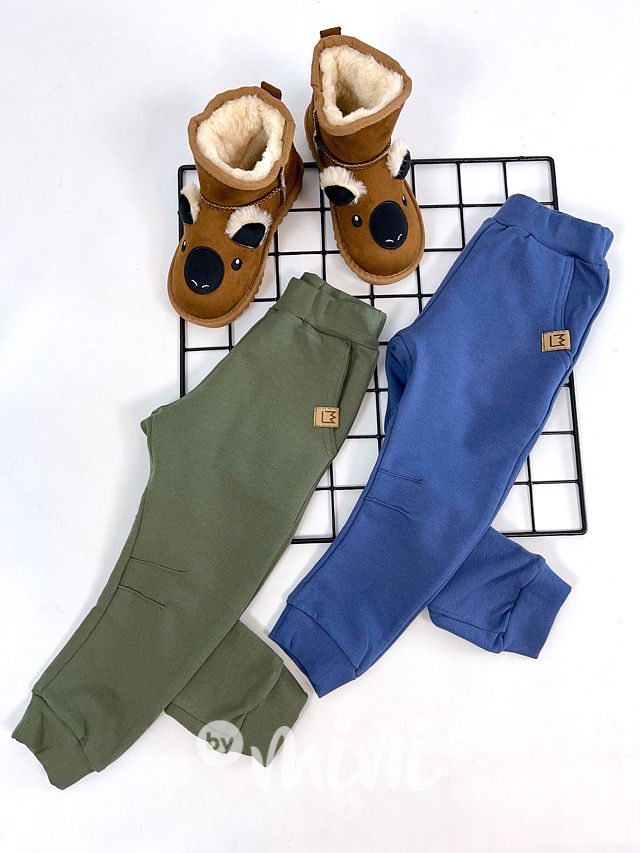 Zateplené blue tepláky BASIC