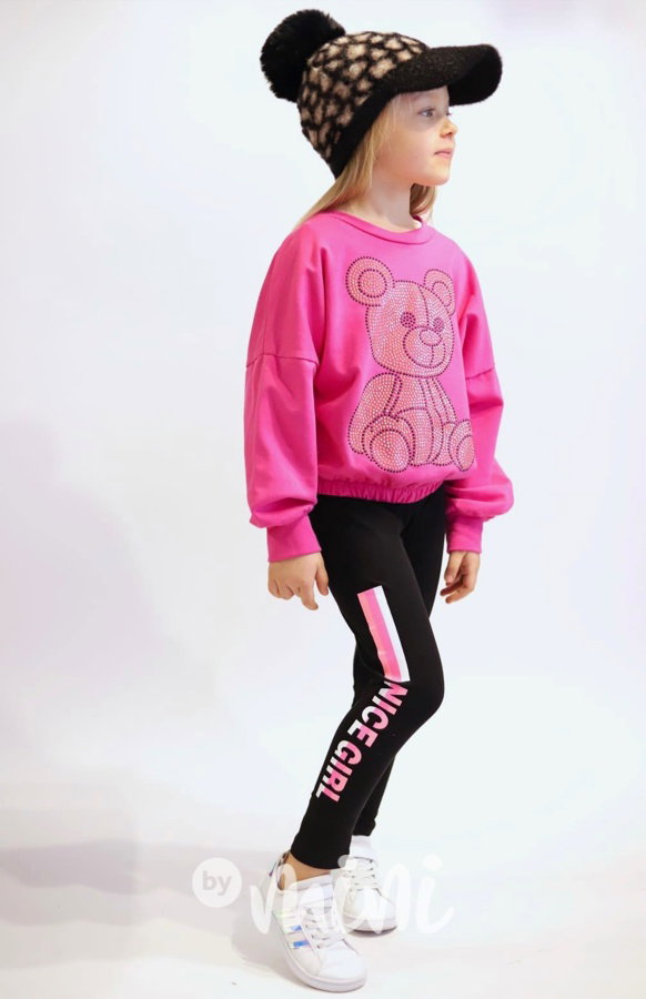 BEAR trendy mikina s kamínky