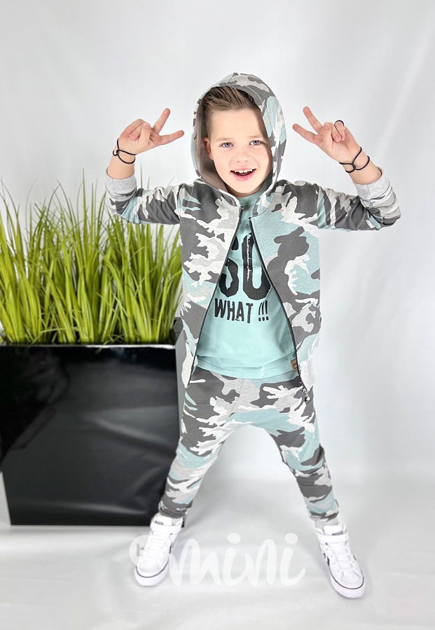 Mint army baggy tepláky