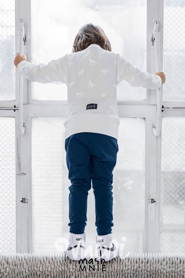 WOLF SOUL jogger tepláky ocean *MashMnie*