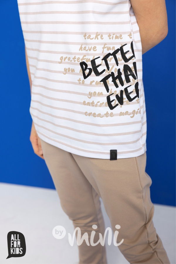 AFK jogger kalhoty beige