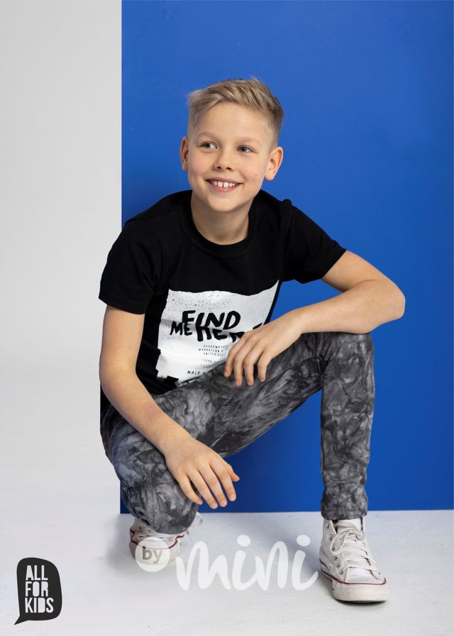 AFK jogger kalhoty tie-dye black