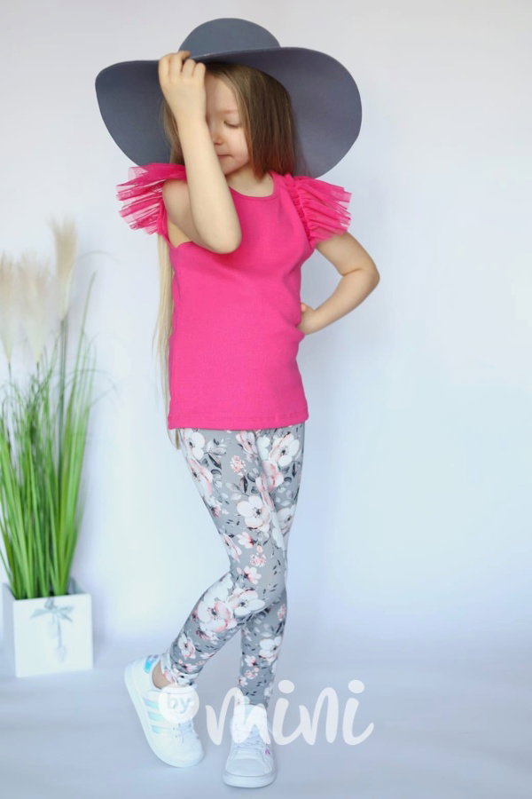 Grey season soft cotton legíny *Lily Grey*