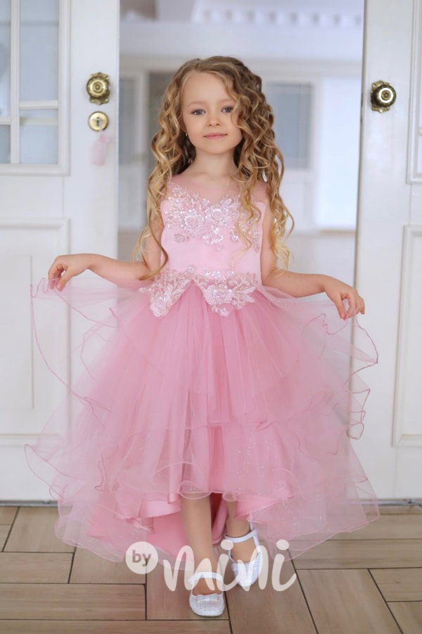 PREMIUM luxusní šaty pink