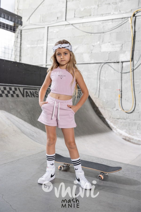 Mash Mnie crop top pink