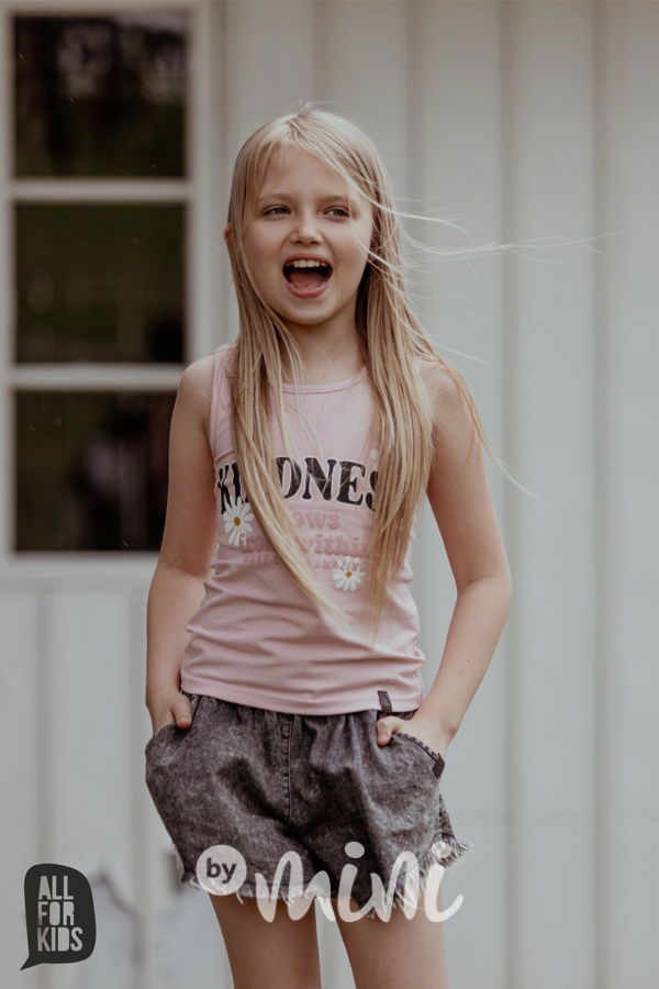 Letní jeans kraťasy dark