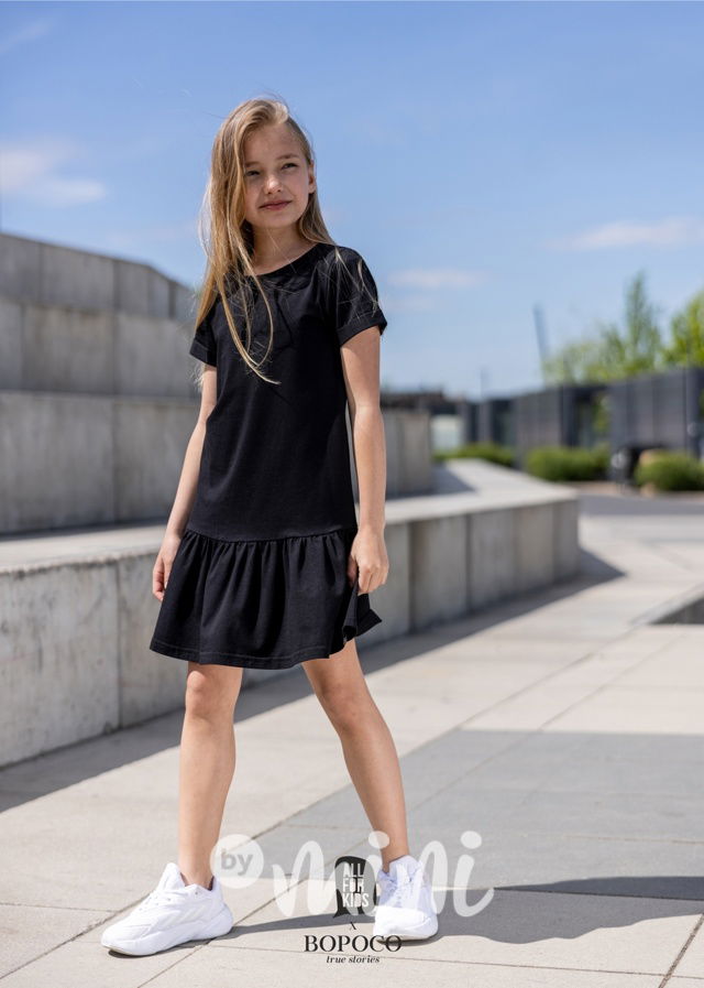 Letní šaty Mini me black