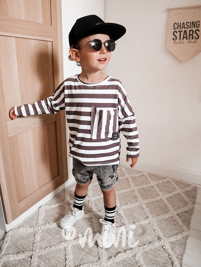 NUNU vintage black kraťasy