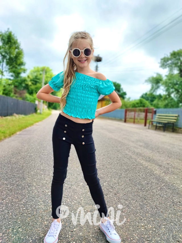 Mintový stretch topík