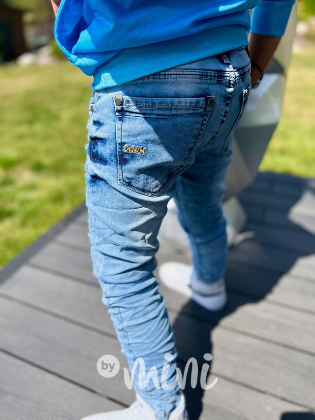 Ripped jeans s mačkaným efektem Cristiano