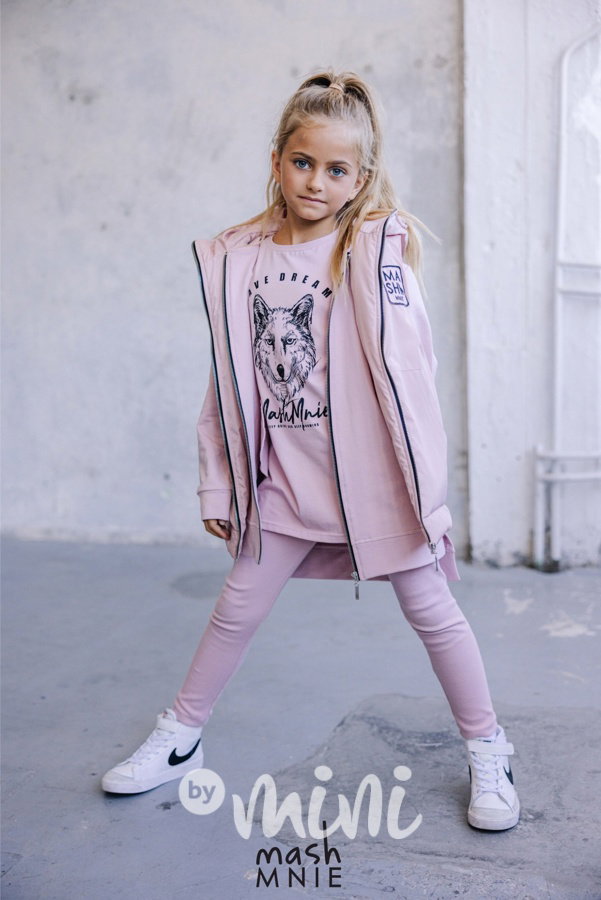 Mash Mnie mikina WOLF pink