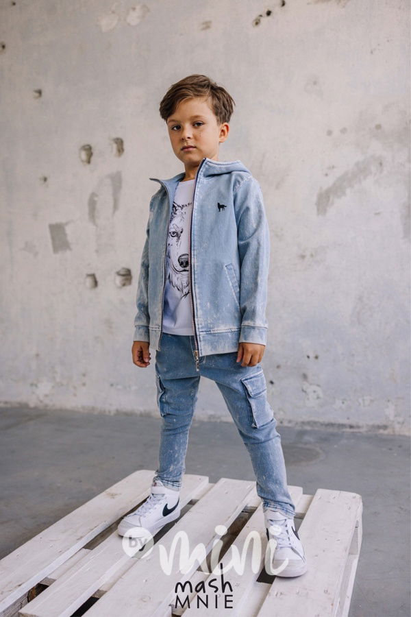 Mash Mnie acid wash blue kapsáče