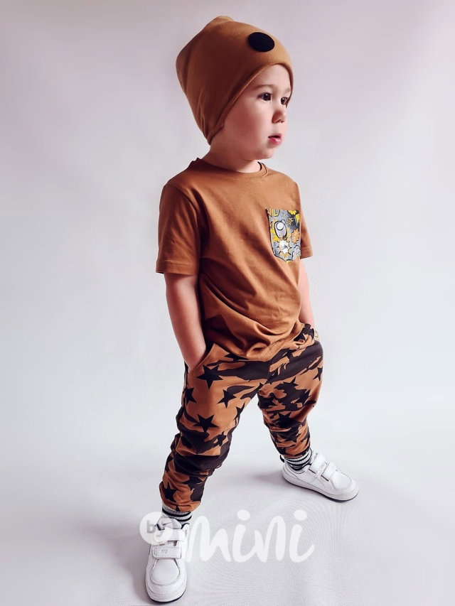 Tepláky honey army star - BASIC