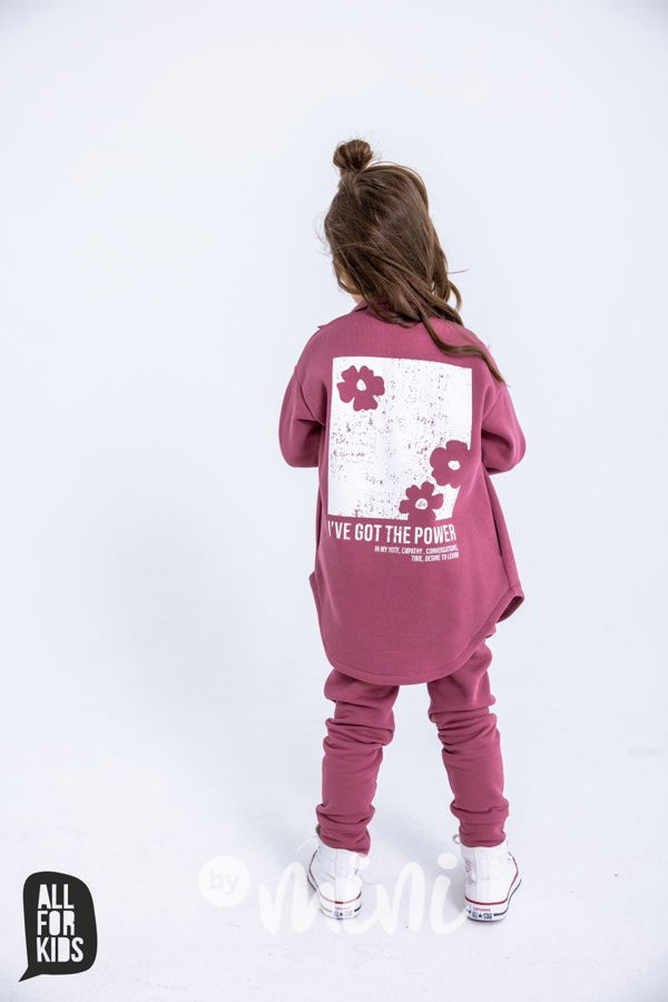 Super thermo mikina POWER pink