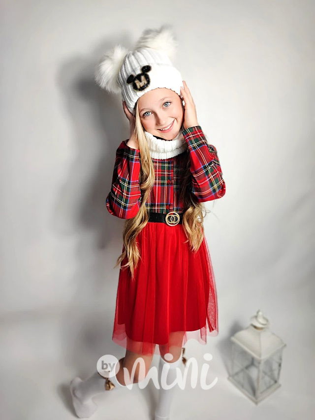 Mickey kulich s nákrčníkem bílý