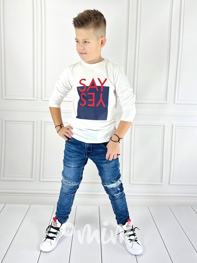 Biker jeans