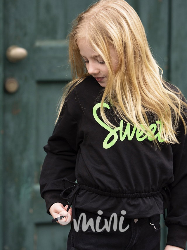 SWEET mikina černá