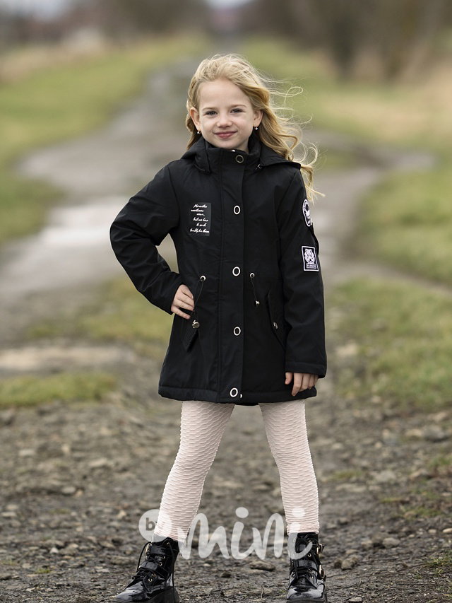 Jarní kabátek černý
