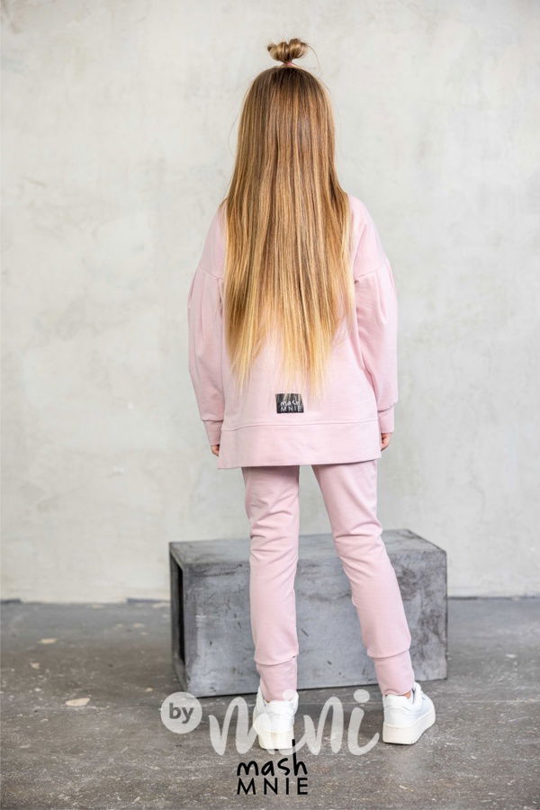 Mash Mnie tepláky WOLF růžové