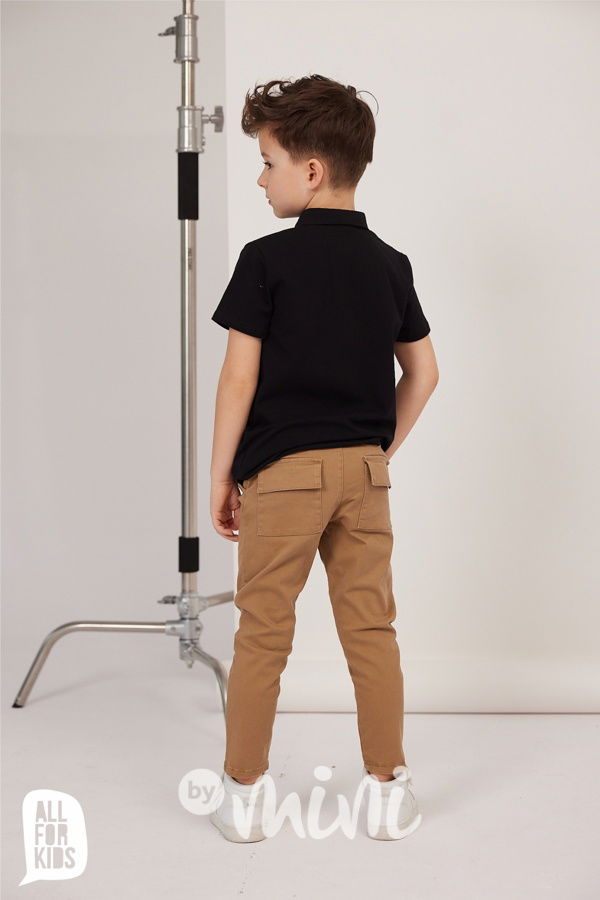 AFK polo triko černé