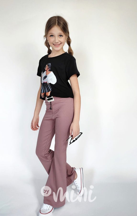 Coffee time triko černé