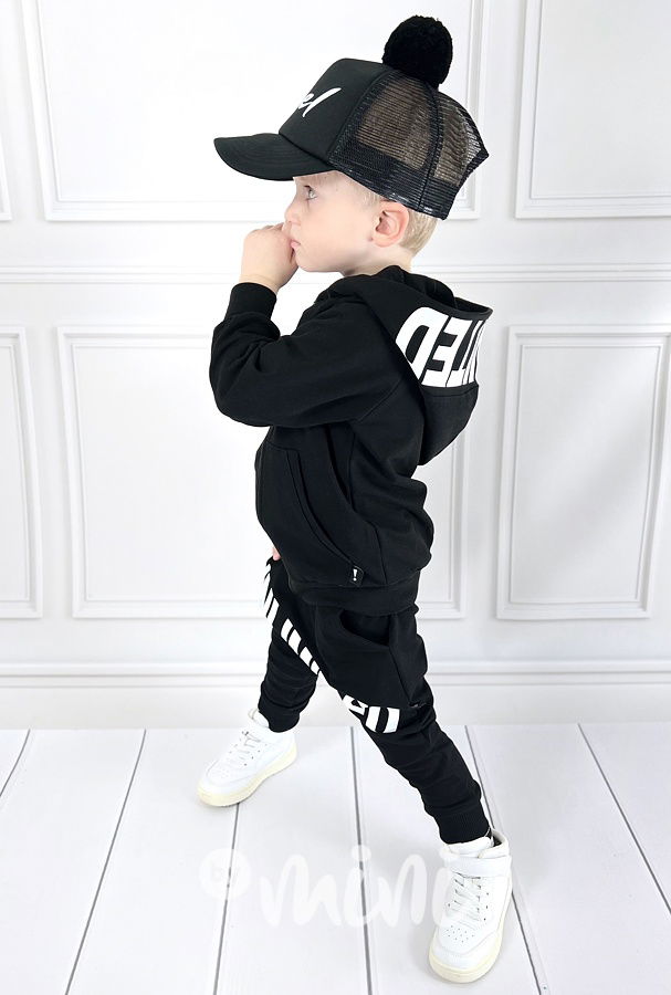 UNLIMITED černá mikina