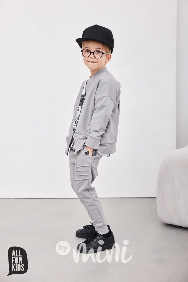 AFK biker jogger šedé