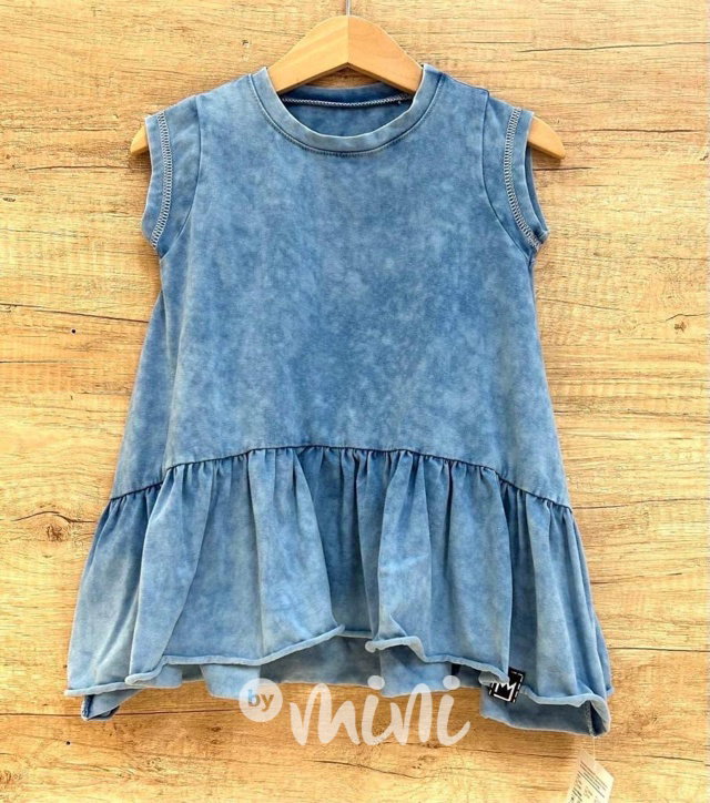 Soft denim oversize šaty *TOP*
