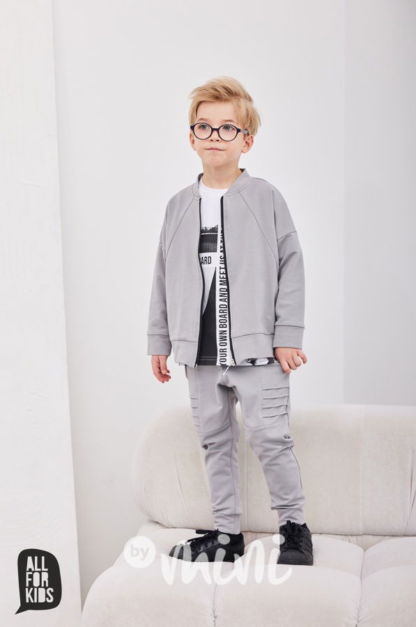 AFK biker jogger šedé