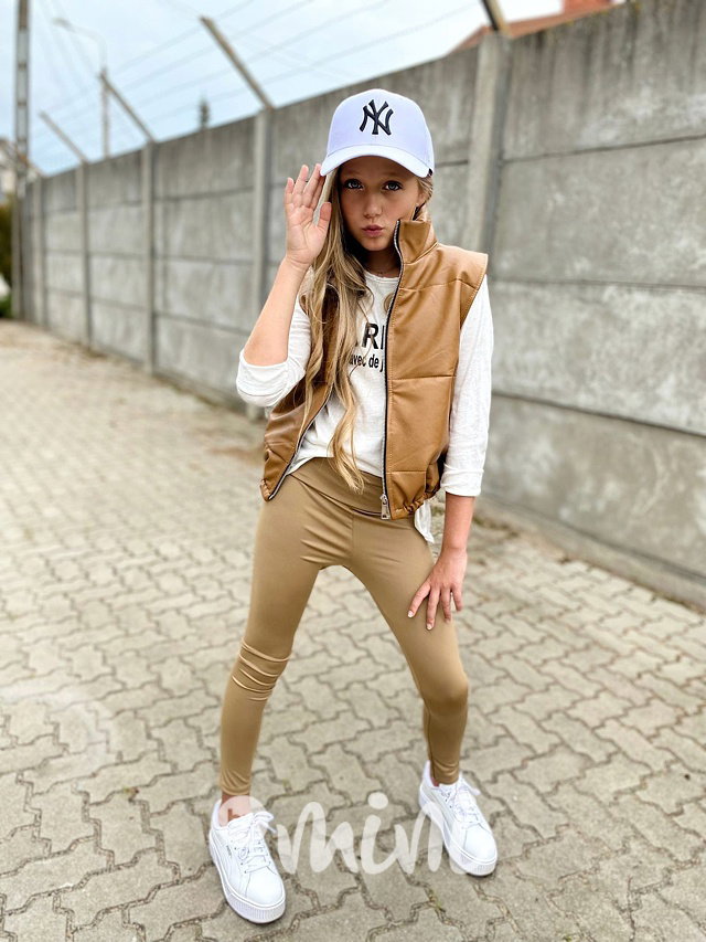 Eco leather honey vesta